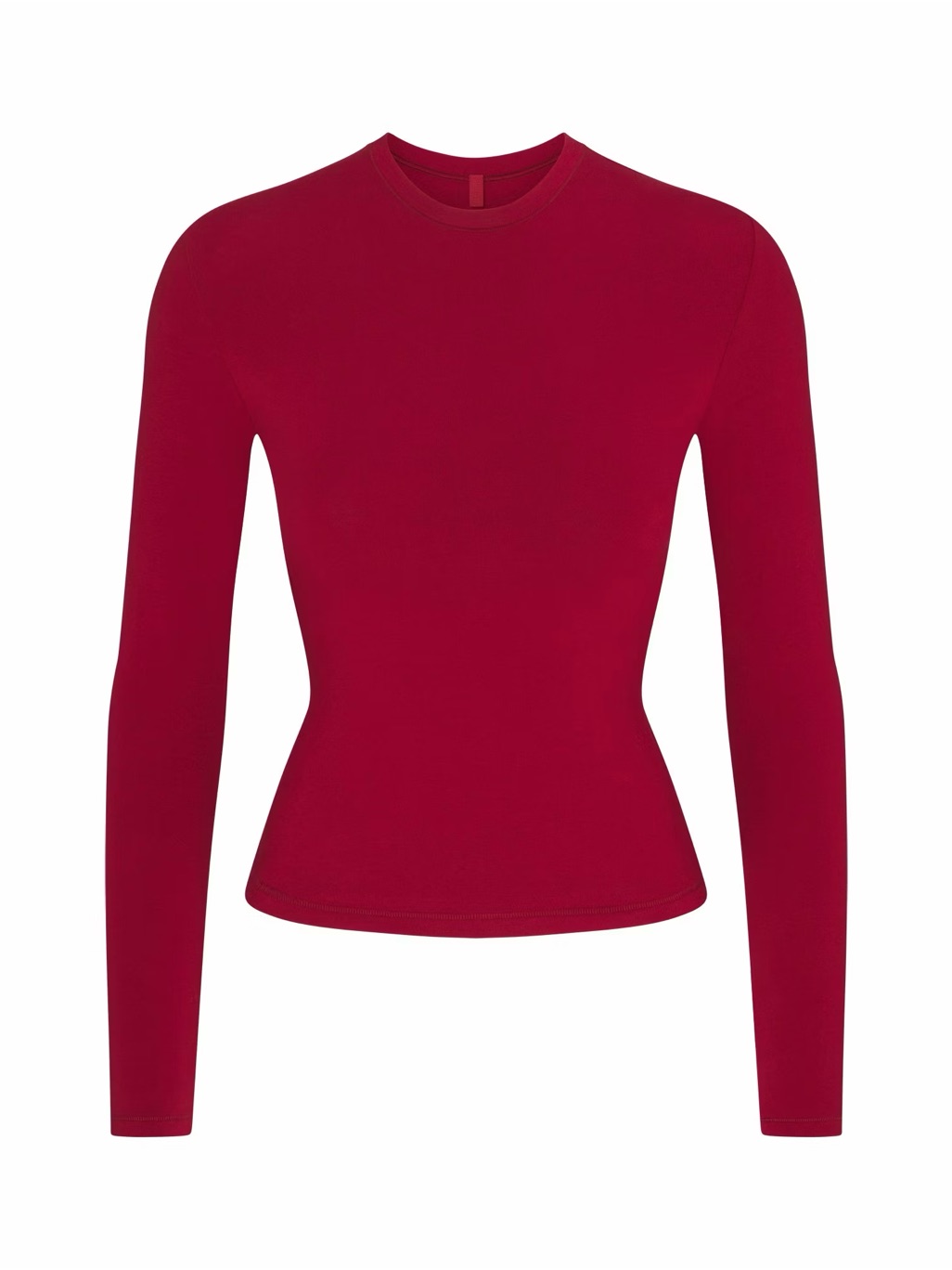 Nwt Skims Cotton Jersey Long Sleeve T-Shirt Xxs